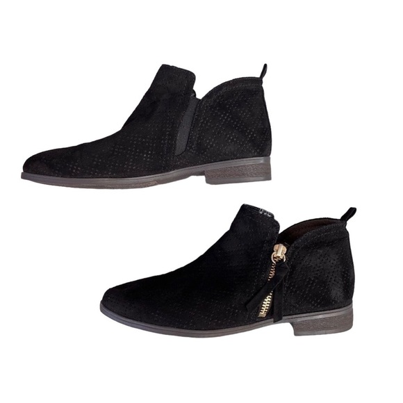 Dr. Scholl's Shoes - Dr Scholls Be Energized Rate Zip Bootie Black Sz 6.5 M